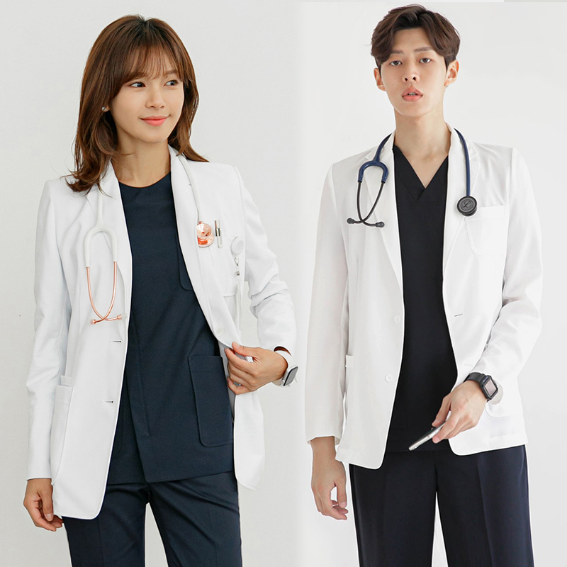 Medical Lab Years - Медицинский халат унисекс с длинным рукавом,