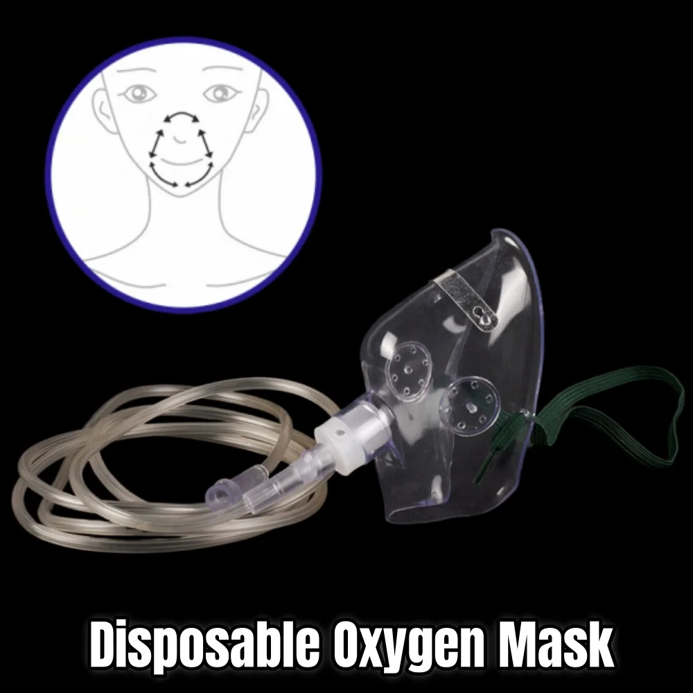 1 комплект, кислородная маска  – обзор и цена Medical Oxygen Concentrator